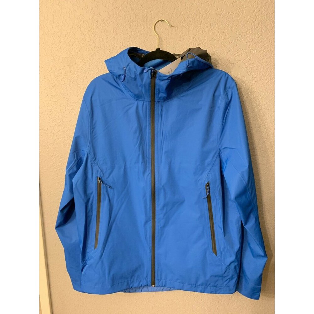 NWT Men Royal Blue Jacket rain Champion Waterproof